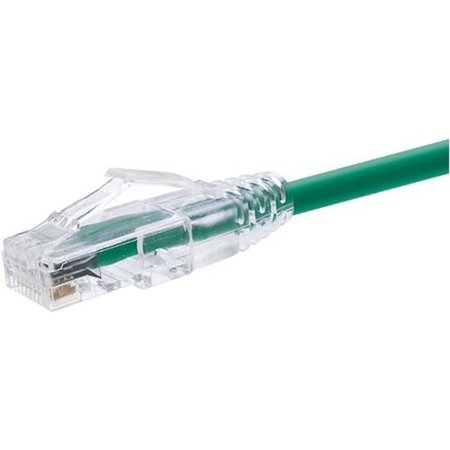 UNIRISE USA Unirise 6 Foot Cat6 Snagless Clearfit Patch Cable Green - High 10079